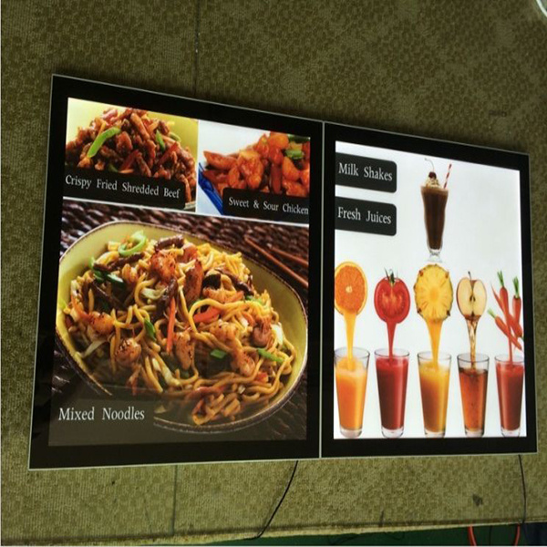 Magnetic LED Light Box for Menu Board