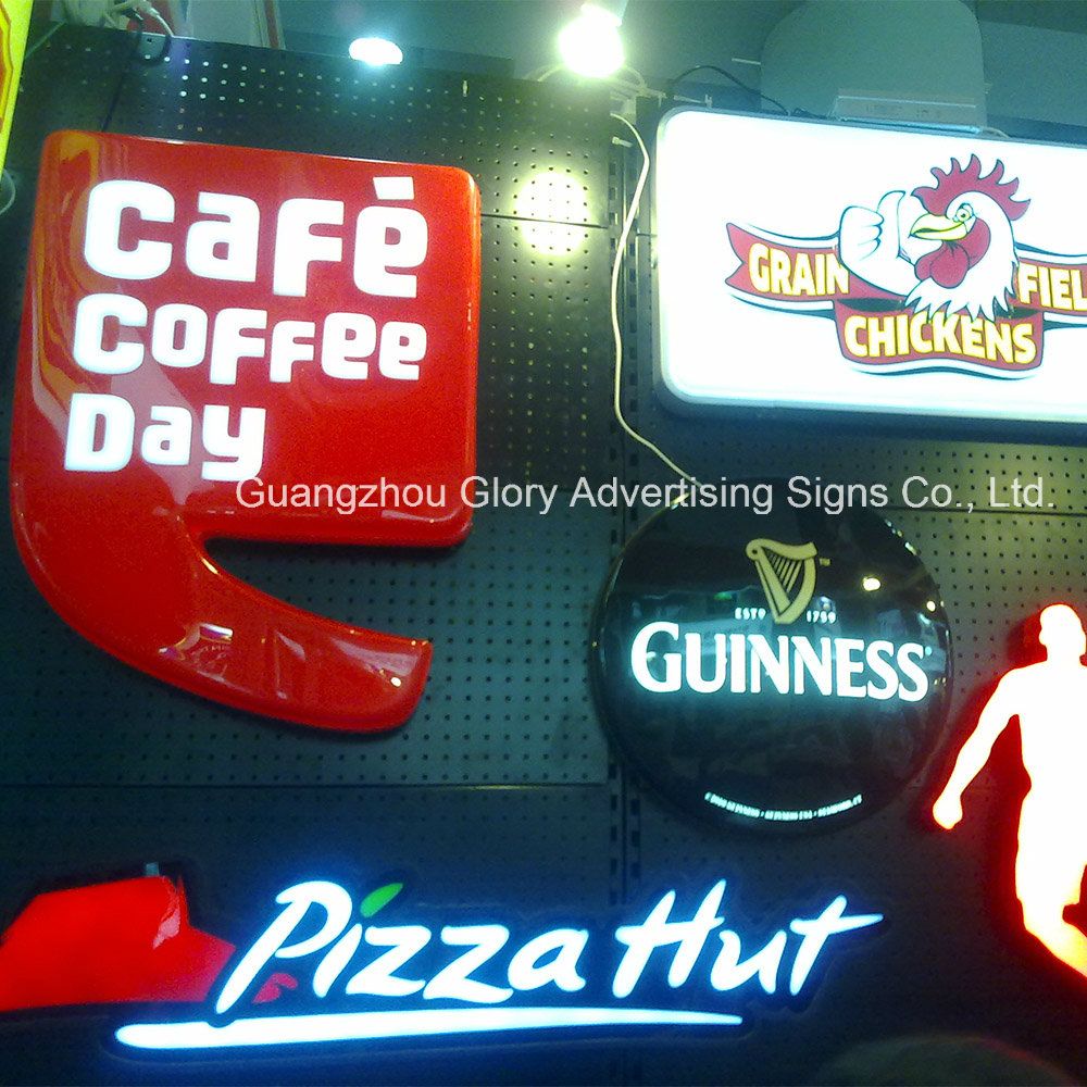 Coffee and Beer Shop Mould Sucking Light Box