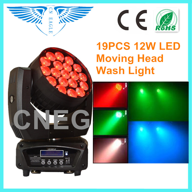 19*12W RGBW LED Moving Head Light