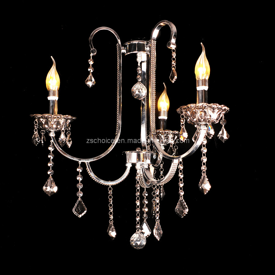 Modern Crystal Iron Chandelier (8038-3)