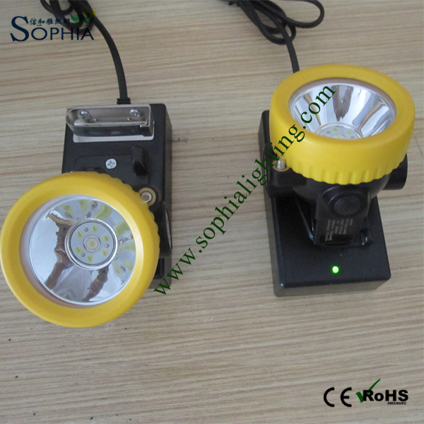 New 3ah LED Headlight, Head Lamp, Head Light with Lithium Battery