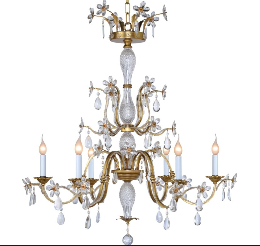 Chandler Series Crystal Chandelier Pendant Light (Mgc1369-6)