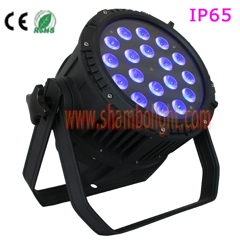 LED Stage Light/IP65 LED PAR Can RGBWA+UV