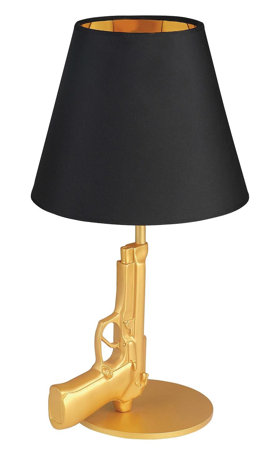 Modern High Quality Gun Bedside Table Lamps (MT5014S-GD)