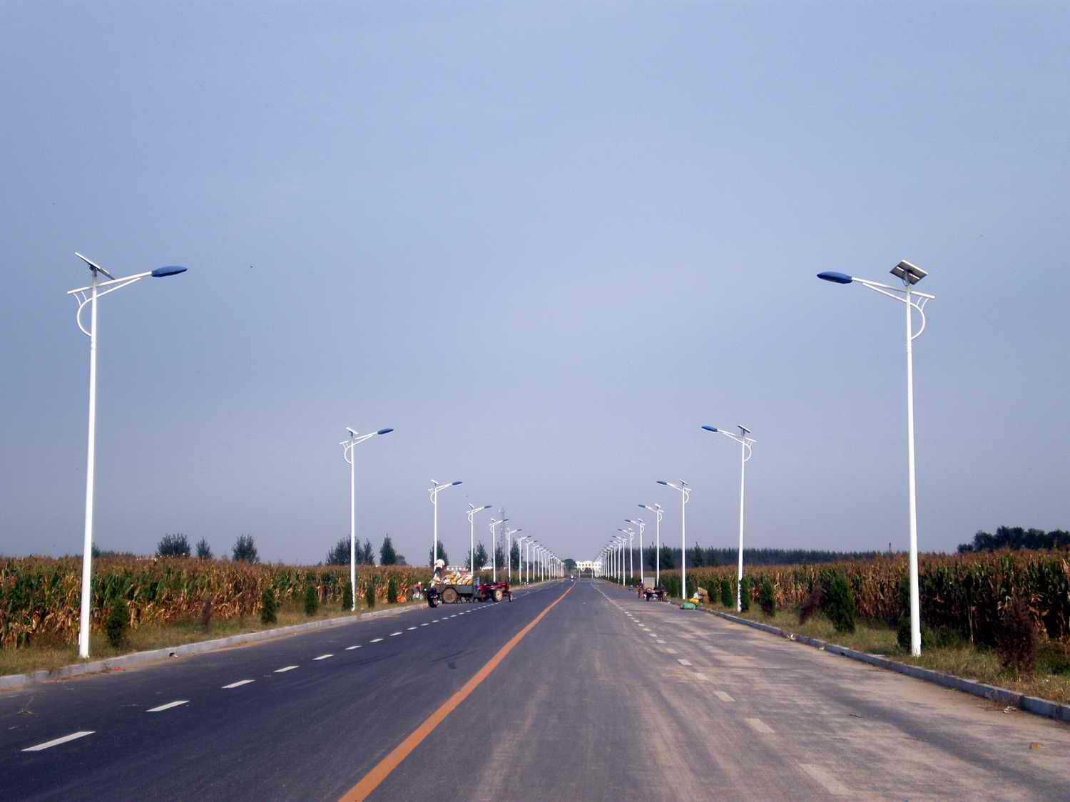 Wbr0109 40W Single Lamp LED Street Solar Light