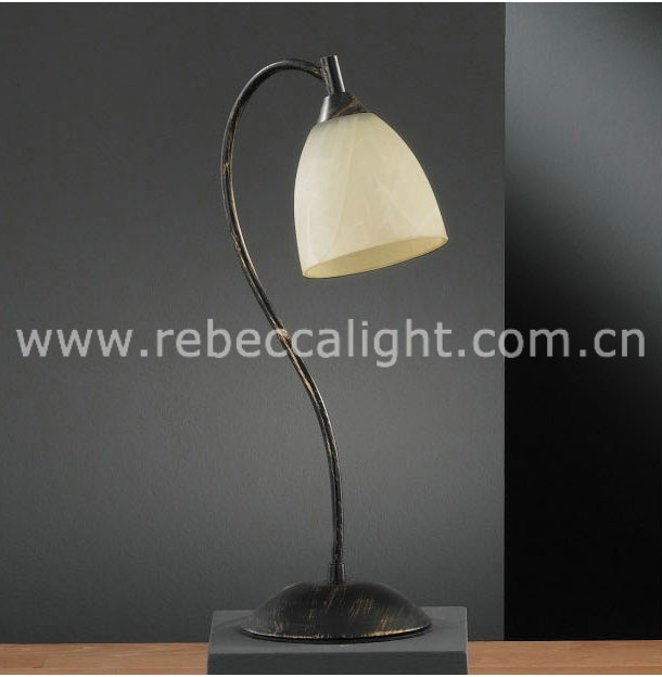 Simple Glass Reading Lamp Glass Table Lamp