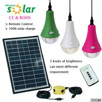 IP65 & CE Certification Solar Home Light, Solar LED Camping Light