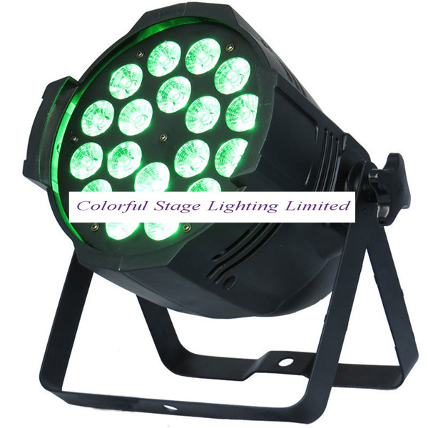 High Quality Indoor LED PAR 18X10W RGBW or RGBA Quad Color