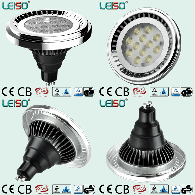 12.5W Standard Size LG Dimmable LED Spotlight Qr111 (LS-S012-GU10-LWWD/LWD)