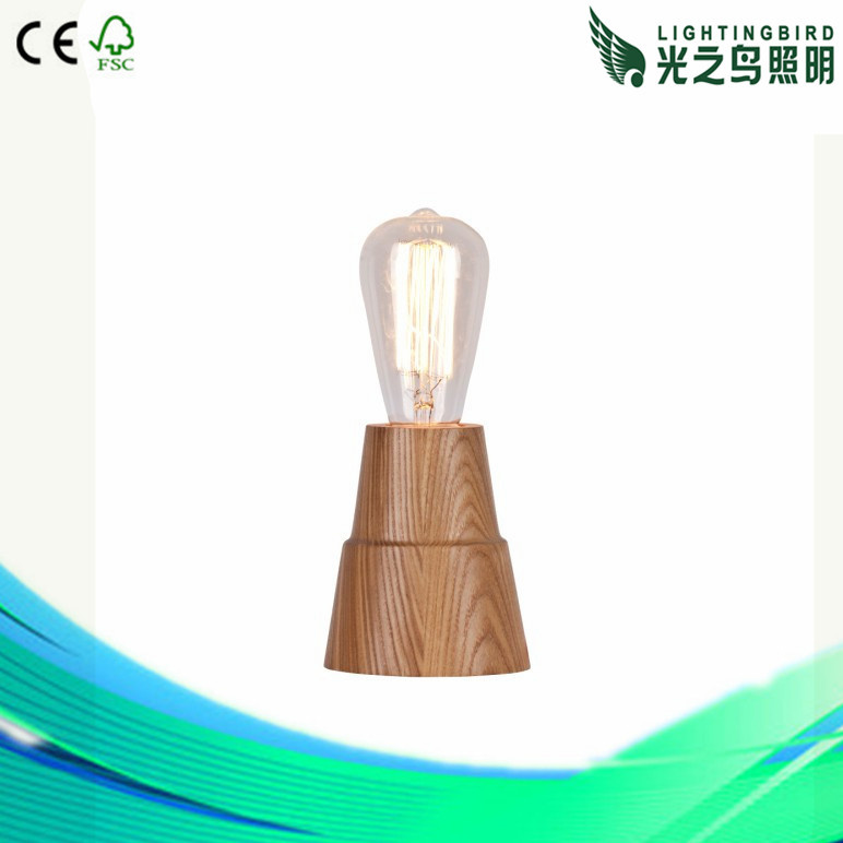 2015 Lightingbird Modern Unique Wood Table Lamp (LBMT-ZTA)