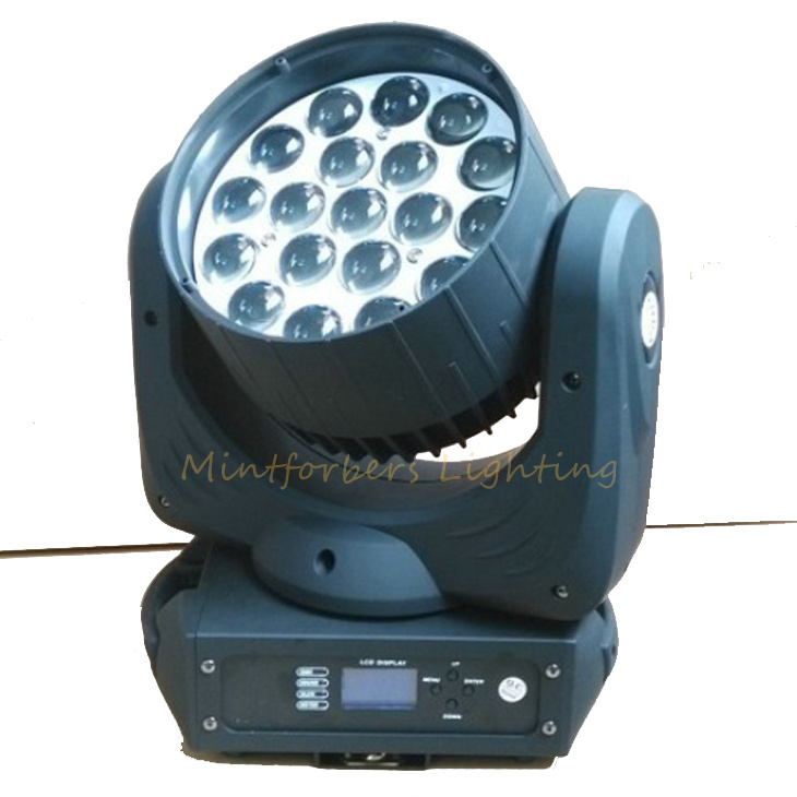 19*12W RGBW LED Moving Head Beam Light