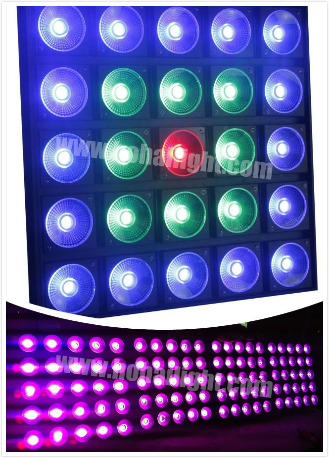 Hot Sale 25*30W RGBW LED Matrix DJ Equipment Stage Light