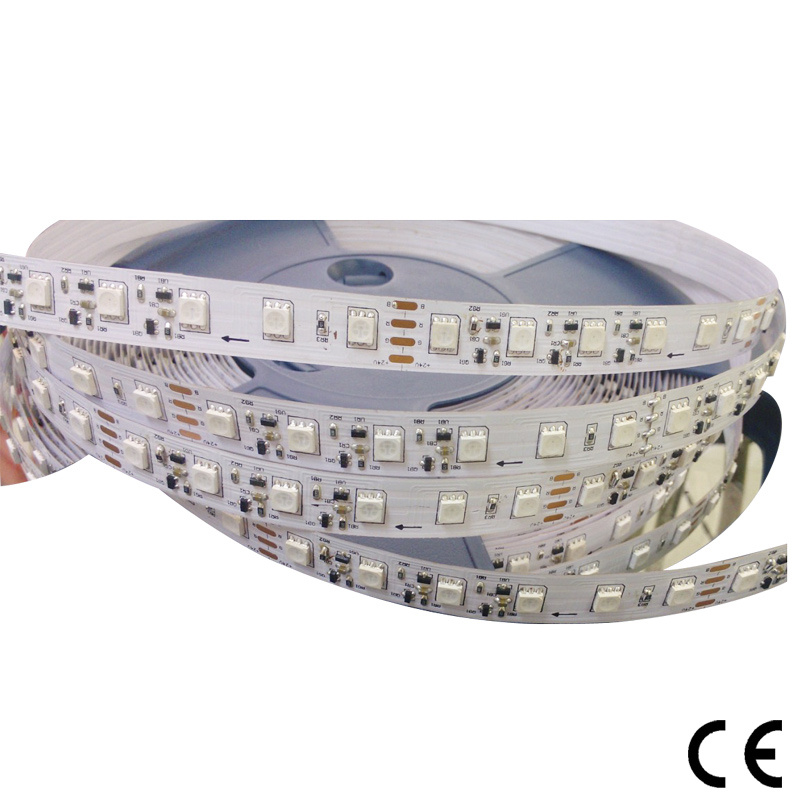 SMD 5050 14.4W 5m 24V RGB LED Flexible Strip Light