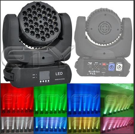 36PCS LED Moving Head Beam Light