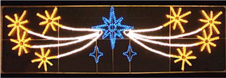 LED Star Motif Lights for Street Decoration (BW-MFG-159)