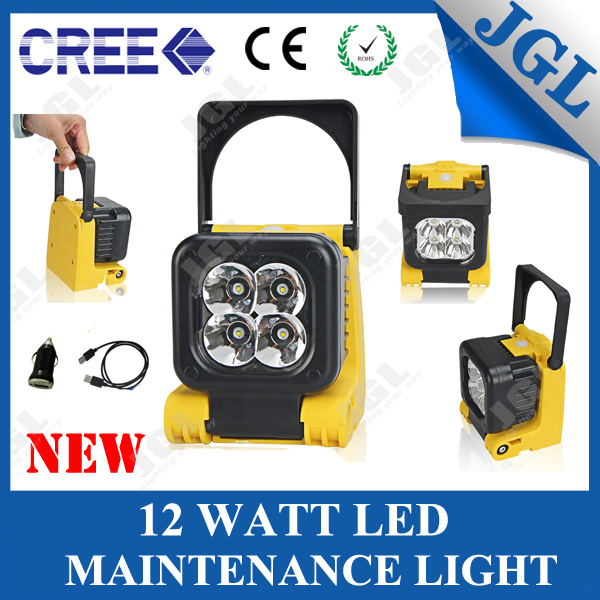 LED Work Light Magnetic Base, Flexible LED Work Light 12W