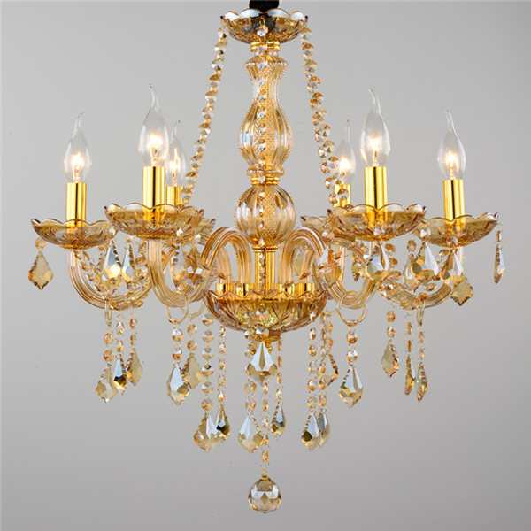 6 Light Modern Style Home Decorative Crystal Chandeliers