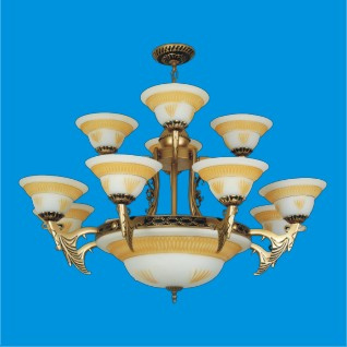 Traditional High Quality Copper Chandelier