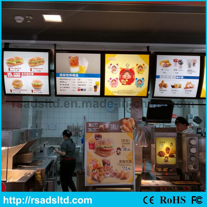 Factory Price LED Menu Light Box