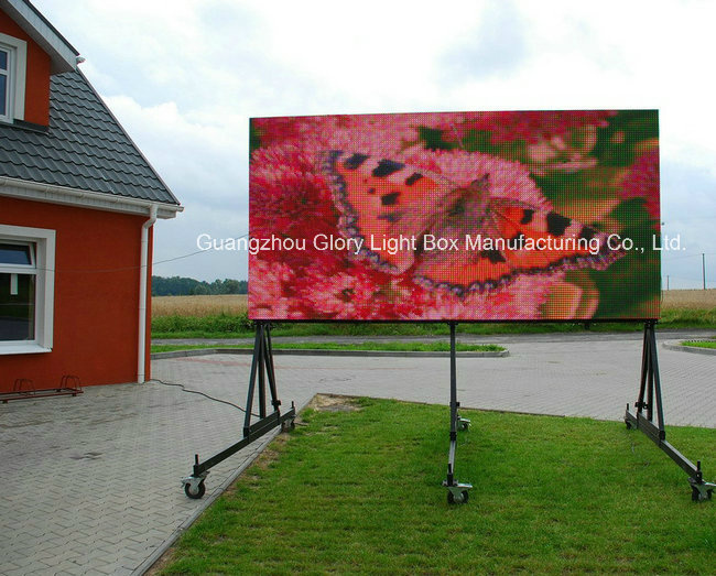 P10 Outdoor Free Moving Digital Advertising LED Display