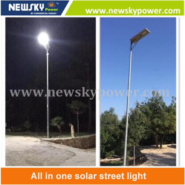 LED Integrated All in One LED Solar Street Light