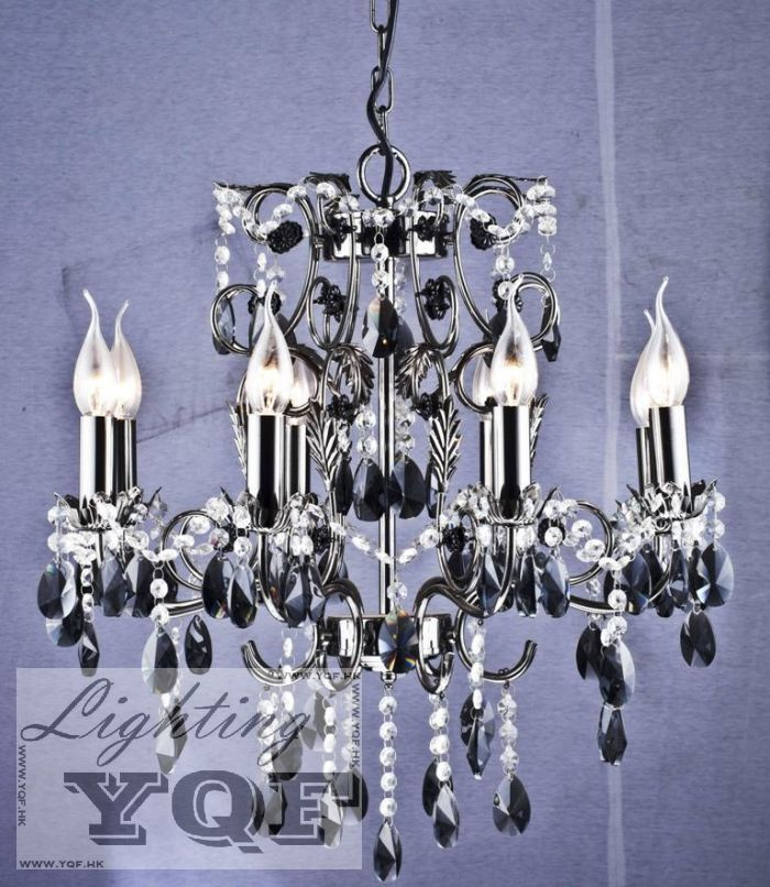 Iron Chandelier/ (YQF216456DBL) /Crystal Chandelier