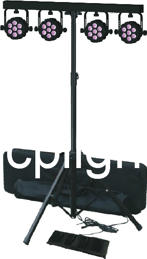 7X3w RGB Stage Equipment LED Quad PAR Effect Light