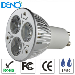 3W GU10 Dimmable LED Spotlight