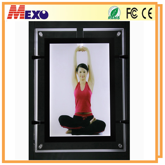 Display Light Box LED Acrylic Wall Mounted Outdoor Light Box