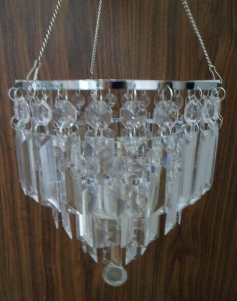 Amn928-1A Small Clear Diamond Chandelier