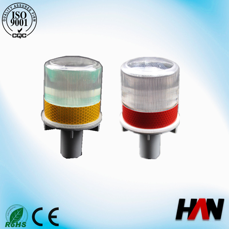 Solar LED Road Hazard Warning Light