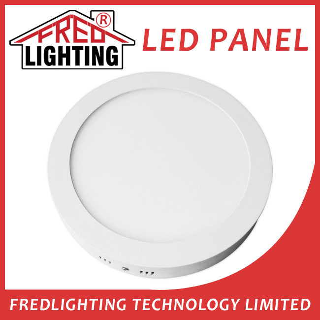 85-285VAC 6W SMD2835 Surface Mounted LED Panel Round LED Ceiling Light