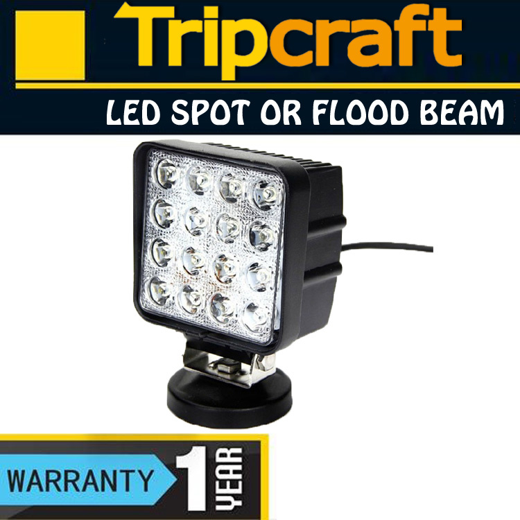 4inch 48W LED Work Light for Offroad Light Bars Truck Boat