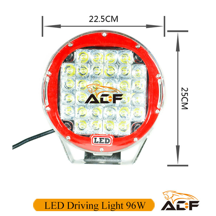 CREE 96W IP67 LED Car Light LED Work Light for Offroad Jeep 4X4 ATV SUV Truck