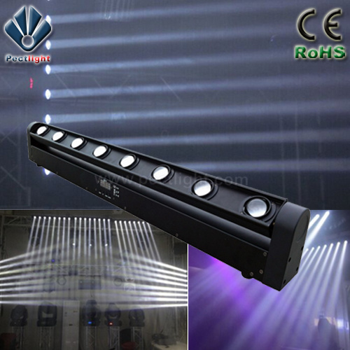 CREE 8*10W White Beam LED Moving Head Tube Light