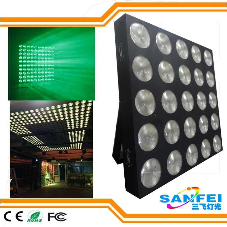 25*10W RGBW Stage Disco Effect LED Matrix Light