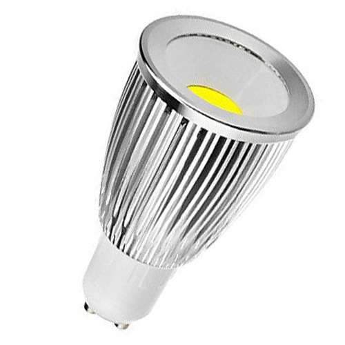 9W GU10 Grey Cup Warm/Cool White LED Spotlight