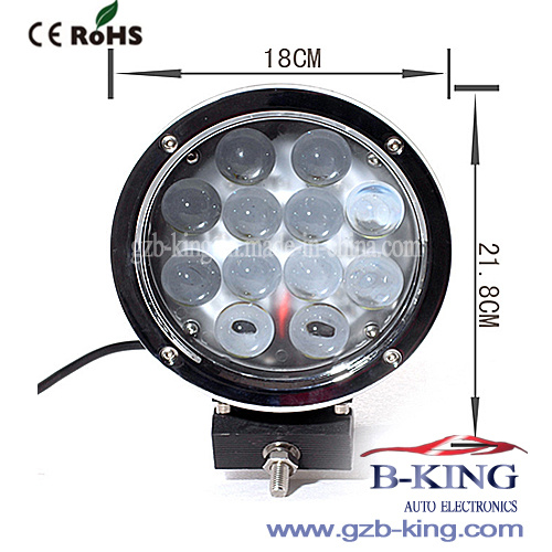 Super Bright 7inch 60W CREE LED Work Light