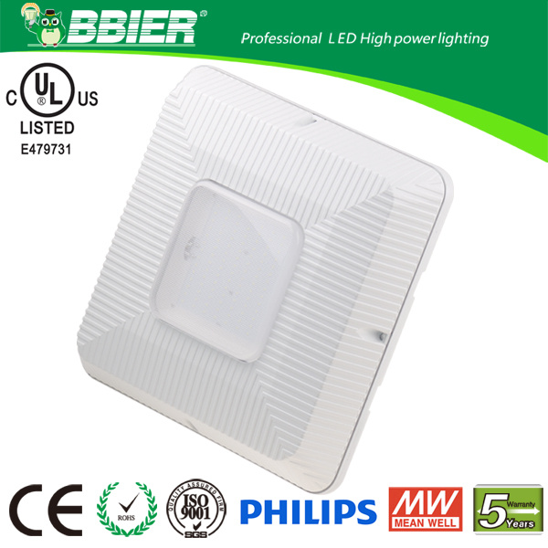 Outdoor Gas Station Lighting 140 Watt LED Canopy Light