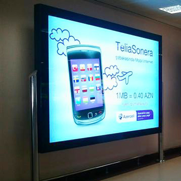 Flex Banner Static or Scrolling Advertising Light Box