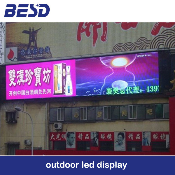 High Waterproof P10 Real Full Color LED Digital Display