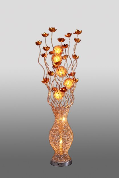 Orange Table Floor Lamp 2