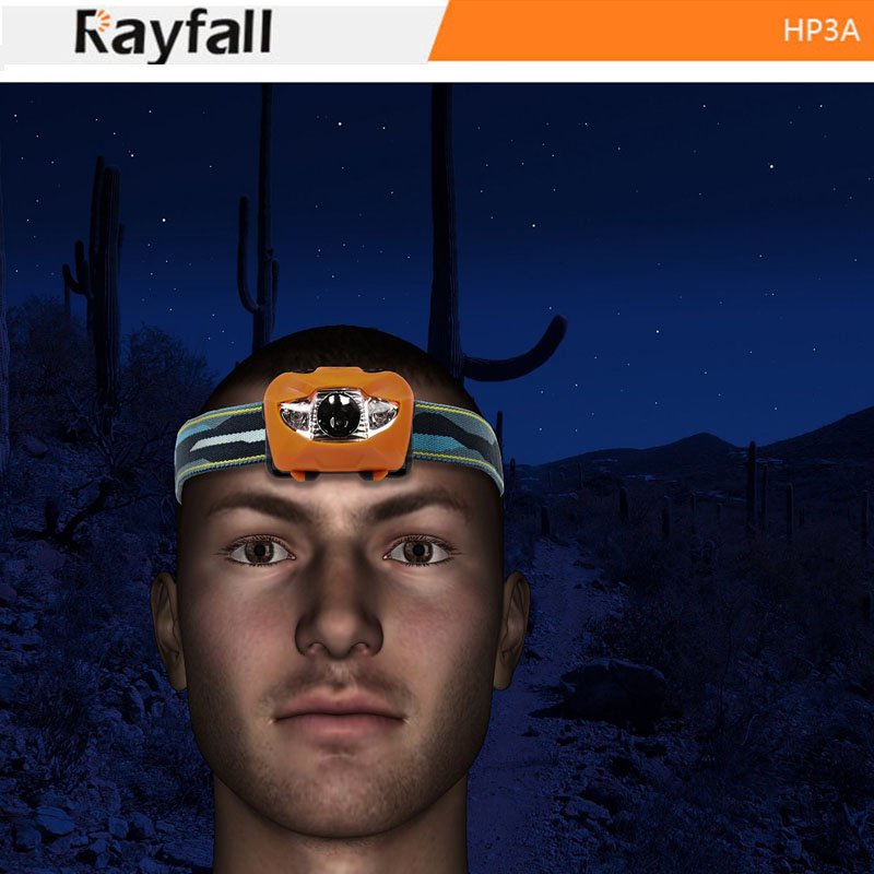 Rayfall HP3a LED Military Headlamp Charge for Fishing