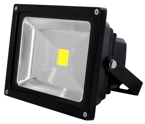 Outdoor IP6510W/20W/30W Black Housing LED Garden Lamp/LED Flood Light