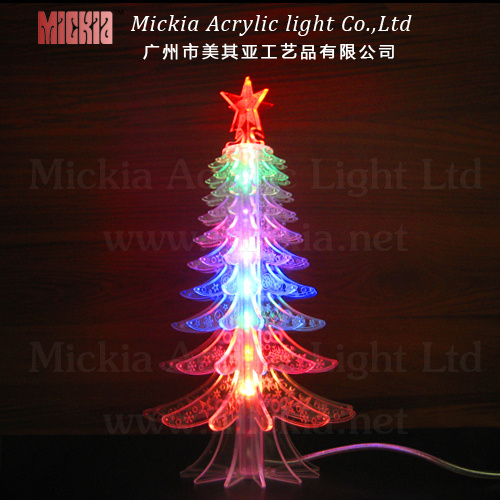 Acrylic Christmas Tree Lamp