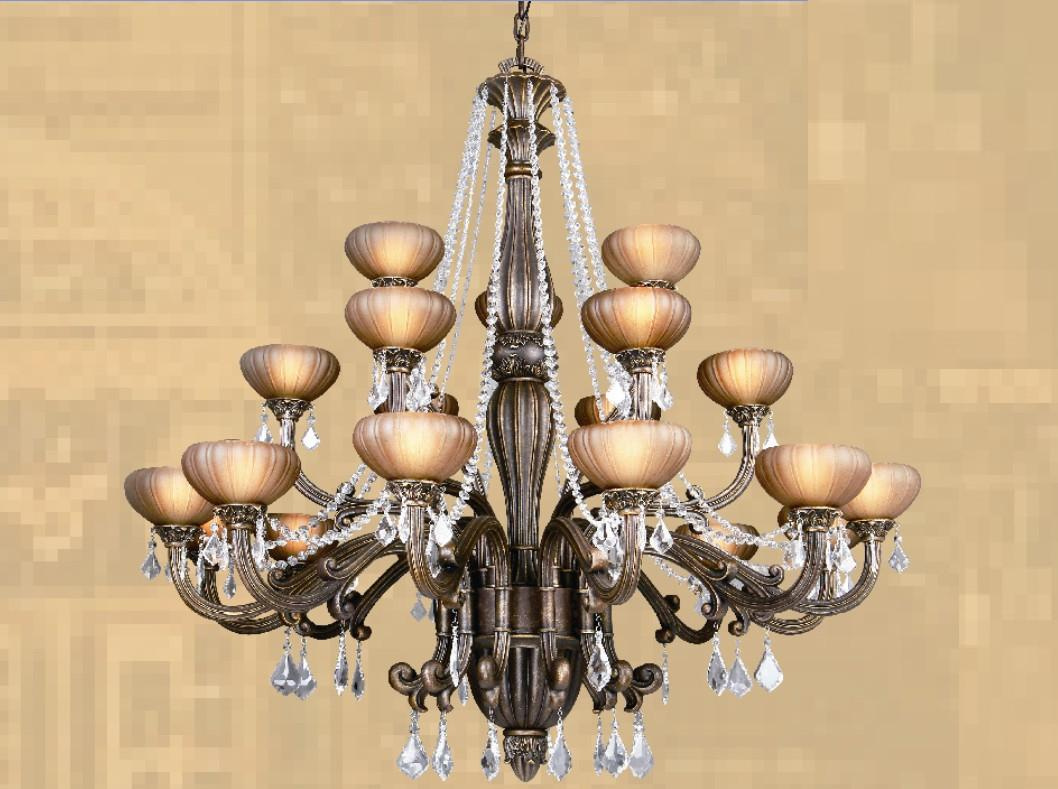 Sunset Avenue Steel Poly Chandelier Pendant Light Ceiling Lamp