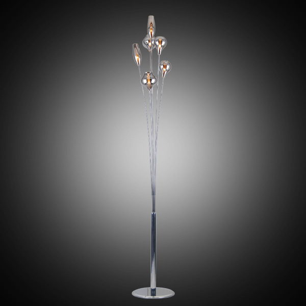 Electroplate Glass Floor Lamp (JF213002-06)