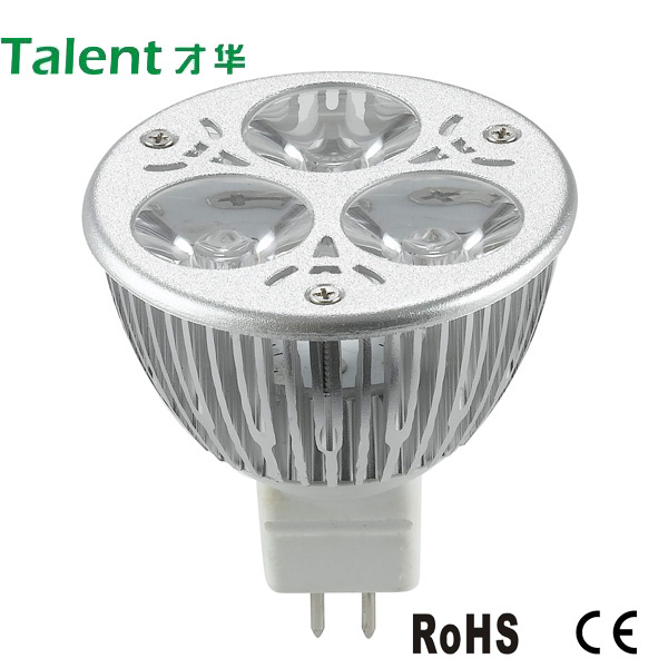 12V MR16 3*1W LED Spotlight