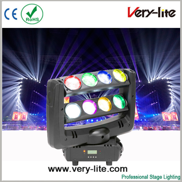 Halloween Spider LED Lighted Decoration 8PCS*10W Moving Head Light