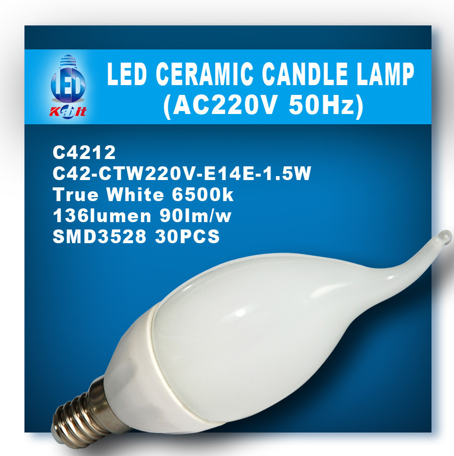 1.5W LED Candle Light Bulb